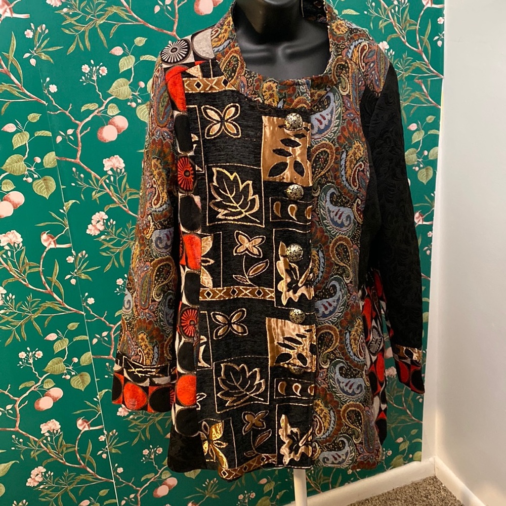 SACRED THREADS Boho bohemian COAT size XL